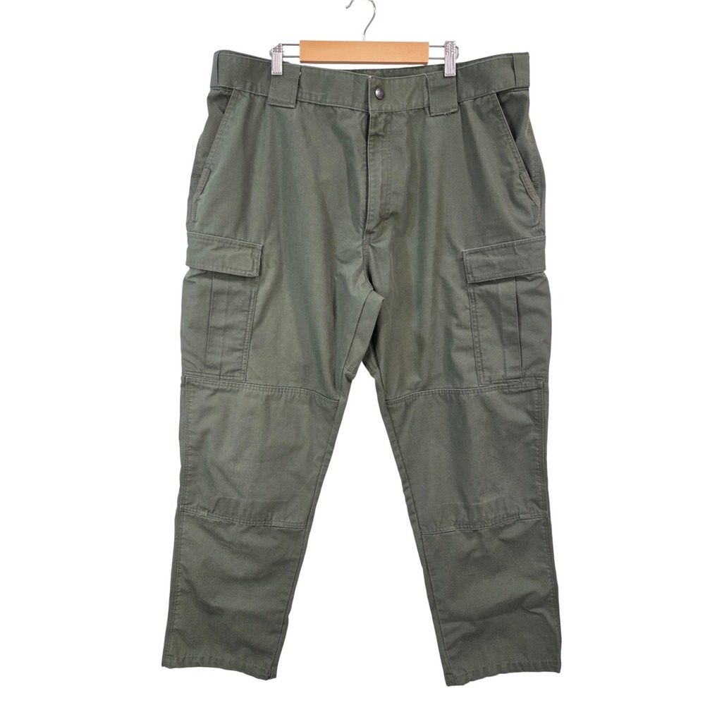 5.11 Tactical 74003 TDU Ripstop Mens XL Reg Green Cargo Pants Utility Workwear